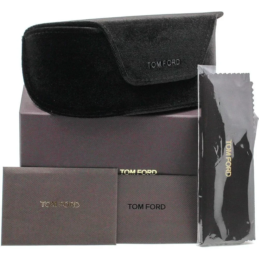 NWT Tom Ford FT5843-B Black Cat Eye 56mm Eyeglasses